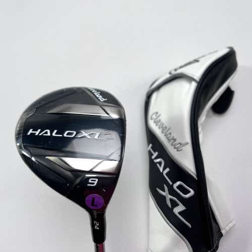 Cleveland HALO XL 9 Fairway Wood 24* Aldila Ascent Blue 40L 40g Ladies RH HC NEW