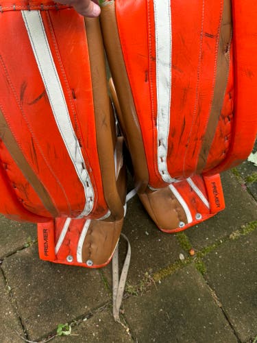 36" CCM Premier Pro Goalie Leg Pads (Used)