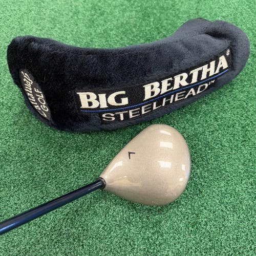 Callaway Big Bertha Steelhead 10 Driver Regular Flex Graphite Shaft w/HC CLEAN!