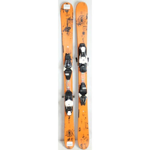 K2 Juvy Twin Tip Kids Skis with Bindings - 129 cm Used