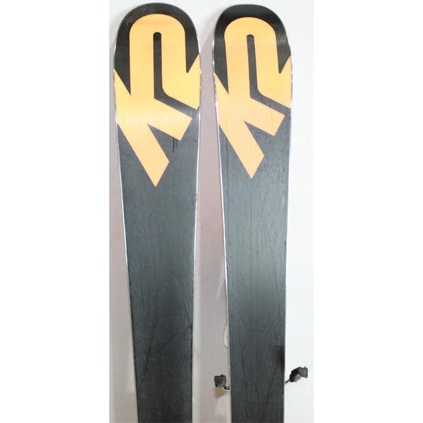 K2 Juvy Twin Tip Kids Skis with Bindings - 129 cm Used