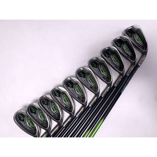 Ping Rapture V2 Iron Set 4-PW+GW+SW+LW Yellow Dot 1.5* Up TFC 939 I 71g Reg RH