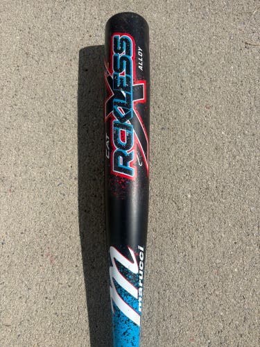 2026 Marucci Rckless Alloy USSSA Certified Bat (-10) 28 oz 31" (Used)