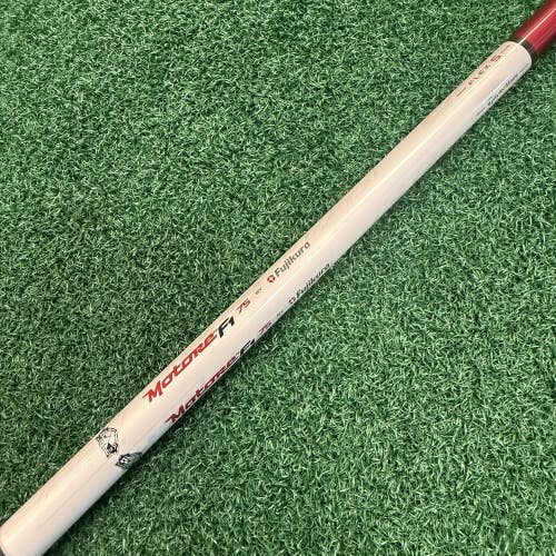 Fujikura Motore F1 75 Stiff Graphite Driver Shaft 44" Taylormade R11 R9 RBZ Tip