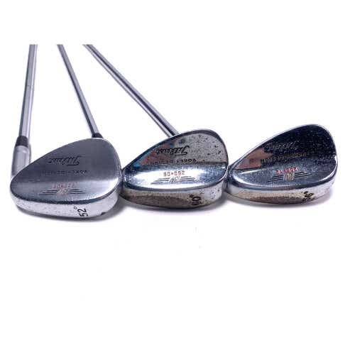 Titleist Vokey Chrome 200 Wedge Set 52* 8 | 56* 12 | 60* 8 TT DG Wedge RH