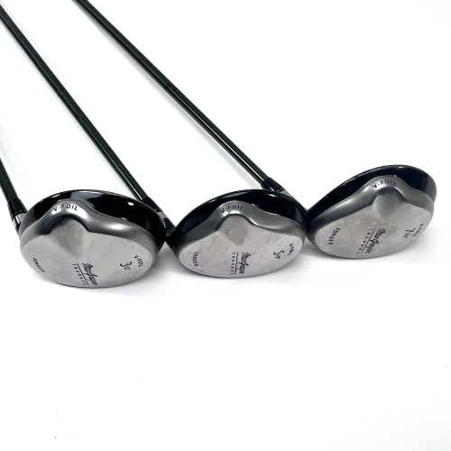 Macgregor V-Foil Wood Set 3 5 7 | 15* | 19* | 23* Tourney Distance 70g Stiff RH