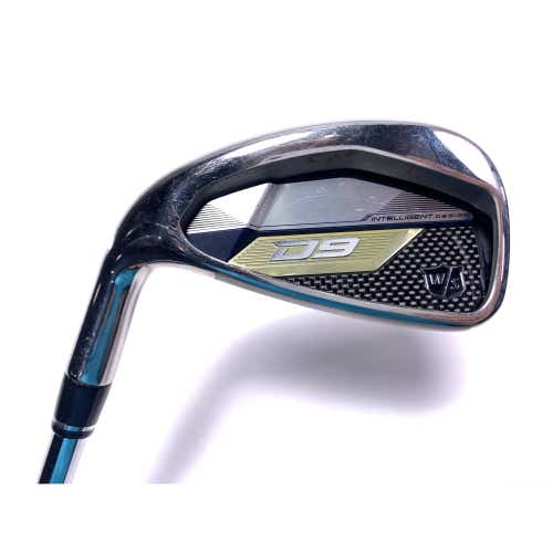 LEFTY Wilson D9 Single 6 Iron KBS Max Ultralite Regular Steel Mens LH