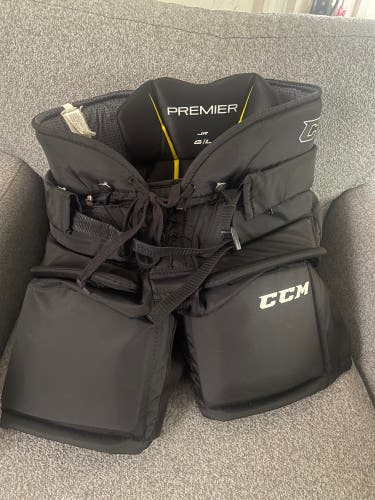 Junior Large CCM Premier Hockey Goalie Pants (Used)