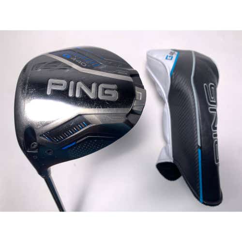 LEFTY Ping G440 MAX Driver 9* Tour 2.0 65g Stiff Graphite Mens LH HC