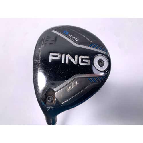 LEFTY Ping G440 MAX 7 Fairway Wood 21* Grafalloy Pro Launch 65g Regular LH