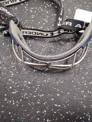 Used Under Armour WOMENS GOGGLES Lacrosse Facial Protect Grey SM 11849-S000044799