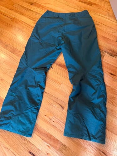 Green Men's Adult Large Ski Pants (Used)