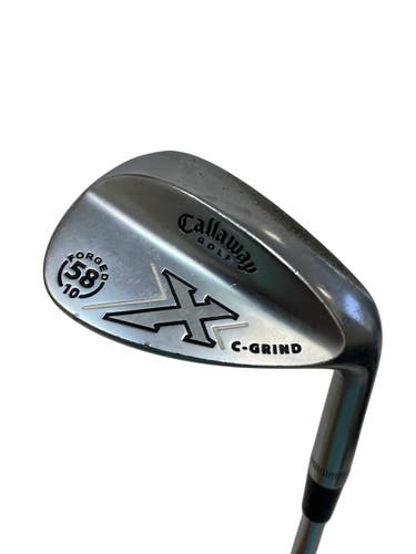 Used Callaway X FORGED Golf Wedge Mens RH 58 Degree 11692-S000158200