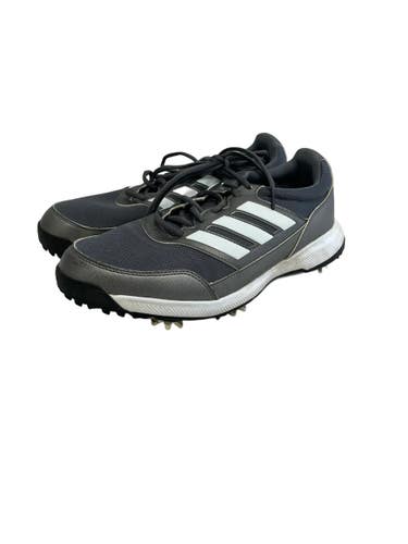Used Adidas TECH RESPONSE Mens Golf Shoes Grey Senior 9.5 11692-S000158201