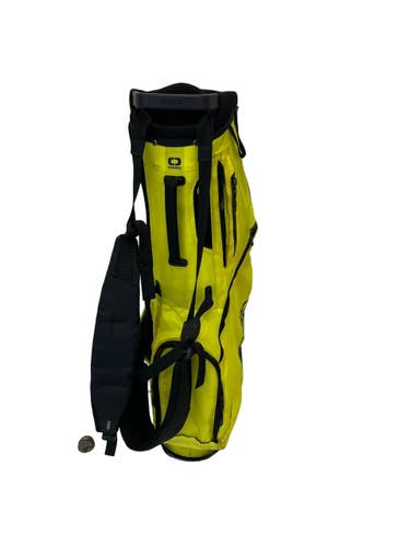 Used Ogio 4 WAY Mens Stand Bag Optic Yellow 11692-S000158230