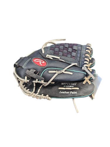 Used Rawlings FASTPITCH SOFTBALL BB/SB Glove RH Throw None 11 1/2" 11850-S000025182