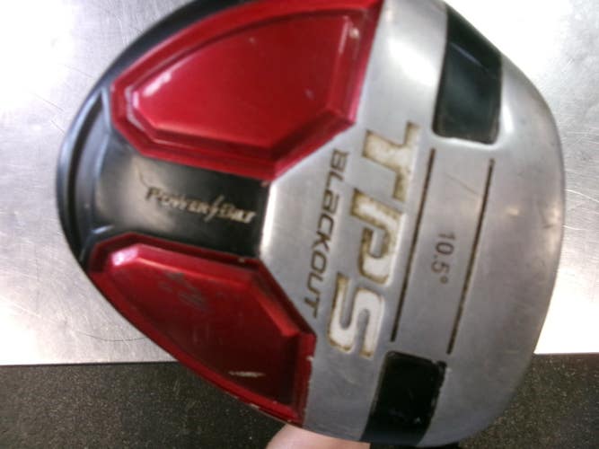 Used Powerbilt TPS BLACKOUT Mens Driver RH 10.5 Degree 11868-S000072282