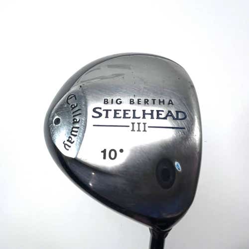 Callaway Steelhead III Driver 10* Regular Graphite Mens RH