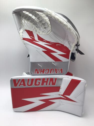 Vaughn Velocity V10 Regular Pro Stock Blocker and Glove Set (New)