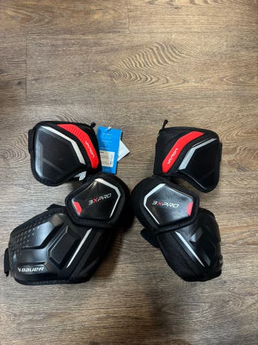 Senior Medium Bauer Vapor 3X Pro Elbow Pads (New)