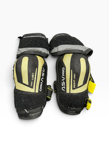 Used CCM AS-V PRO Youth Elbow Pads LG 11375-S000383124