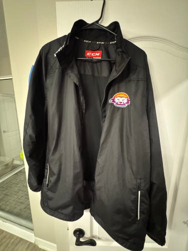 Solar Bears Warm-up Jacket Black XL Adult Unisex CCM (Used)