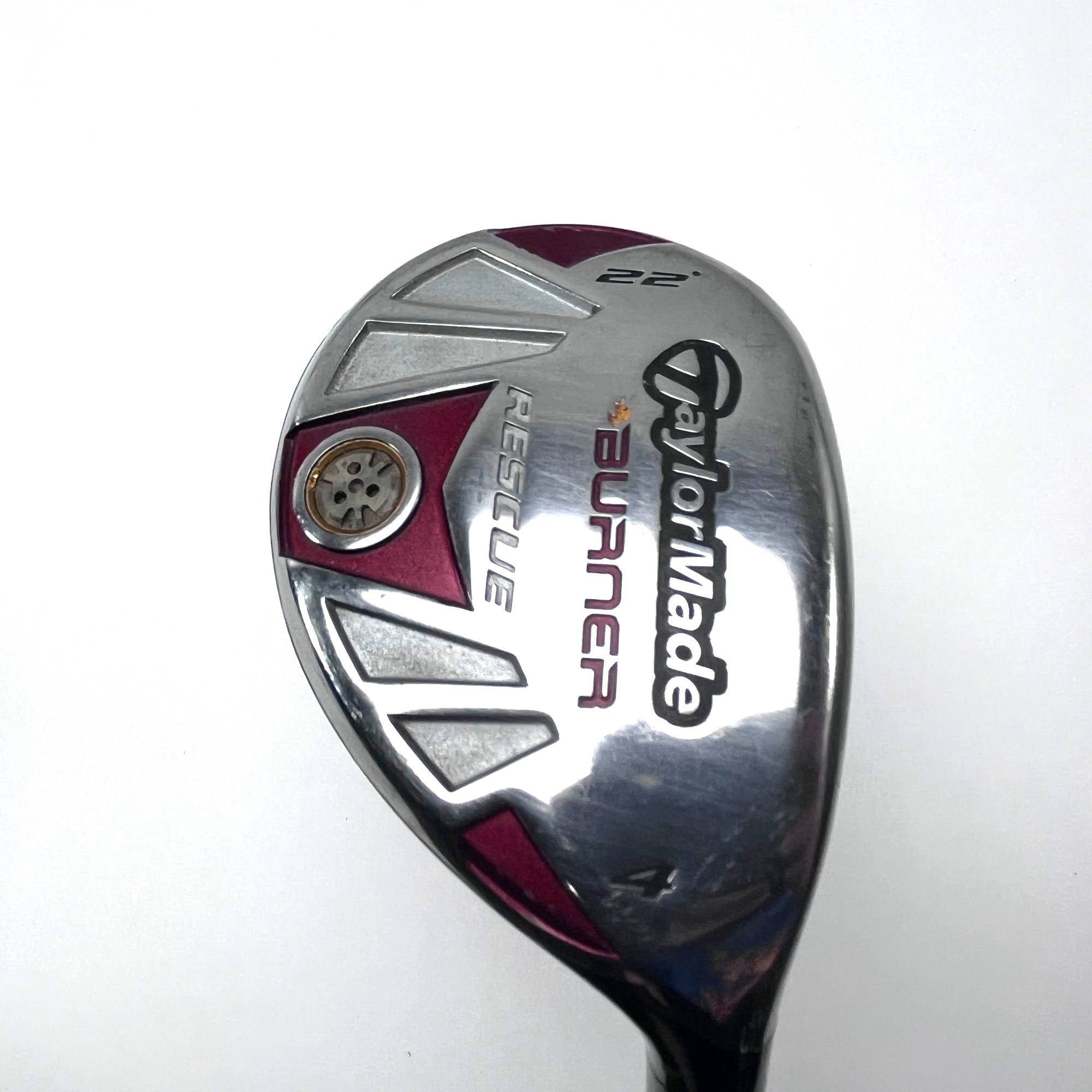 TaylorMade Burner Rescue 4 Hybrid 22* T-Step 90 Regular Steel Mens