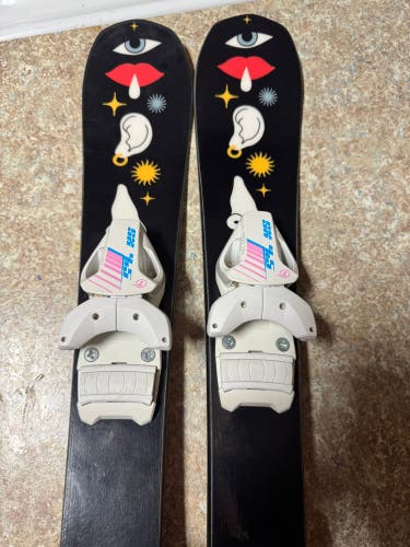 80 cm No Bad Weather All Mountain downhill Skis With Bindings ski 80cm