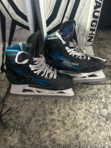 2024 Bauer GSX Hockey Goalie Skates Regular Width 6.5 (Used)