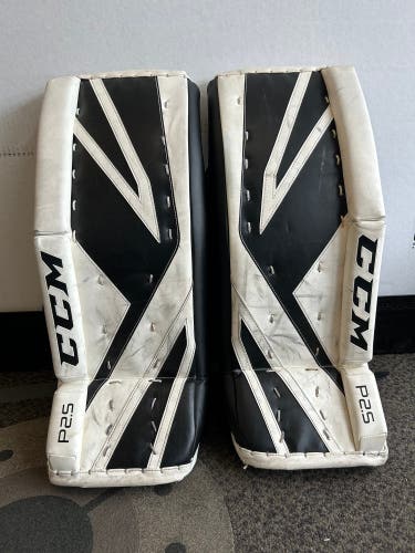 Junior 26"+1 CCM Premier P2.5 Goalie Leg Pads (Used)