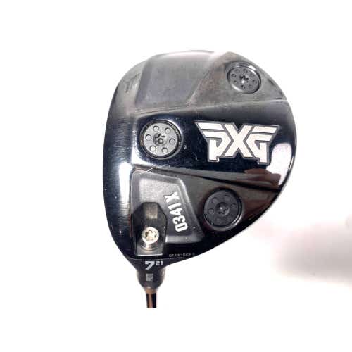 LEFTY PXG 0341 X Proto 7 Fairway 21* Mitsubishi Chemical Diamana 70g X Stiff LH