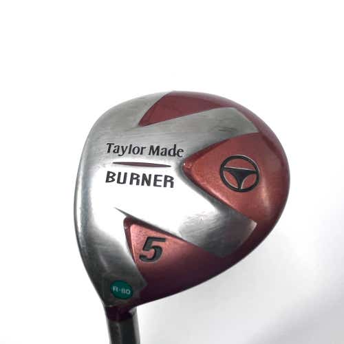 LEFTY TaylorMade Burner 1998 5 Fairway Wood 18* Bubble 2 R-80 80g Regular LH