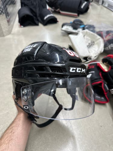 NHL Small CCM Super Tacks X Helmet Pro Stock (Used)