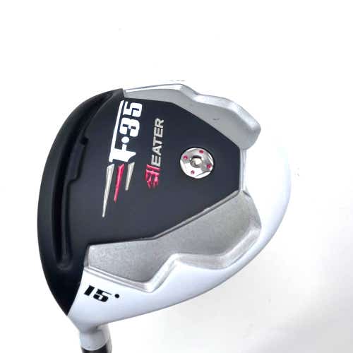 LEFTY Heater F35 3 Fairway Wood 15* AccuFlex Pro LD Regular Graphite Mens LH
