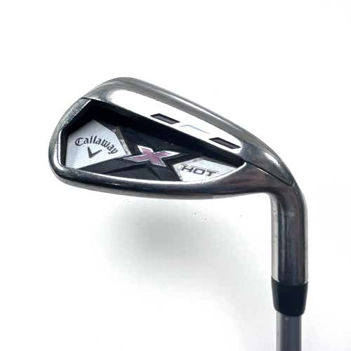 Callaway X Hot Womens 2013 Pitching Wedge PW X Hot 50g Ladies Graphite Womens RH