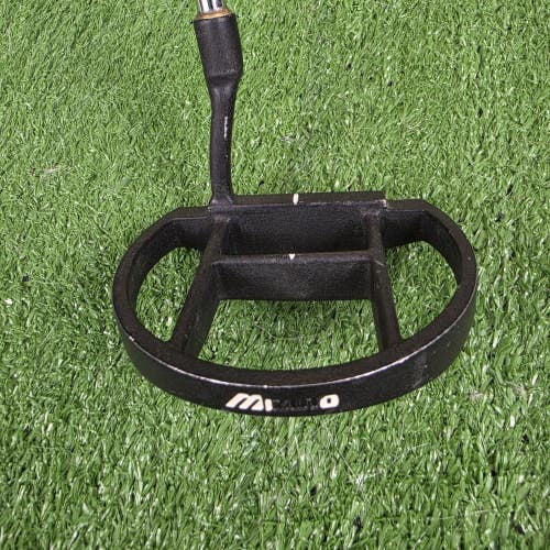 Mizuno 8803 Black Mallet Frame Plumbers Neck Broomstick Split Grip Putter 50" RH