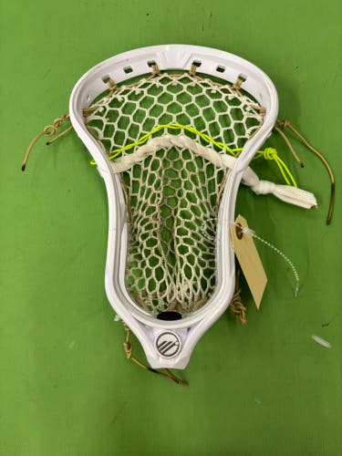 White Maverik Optik Force Used stringing Head