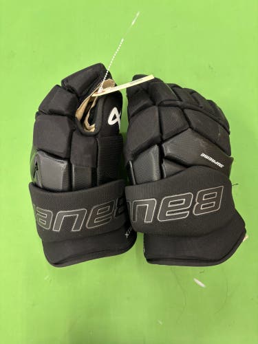Black Senior Bauer Supreme Matrix Gloves 15"