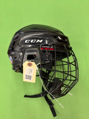 Black Medium CCM Tacks 710 Helmet