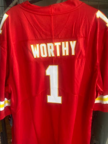 Red XXL Men's Nike Jersey (New) Xavier Worthy