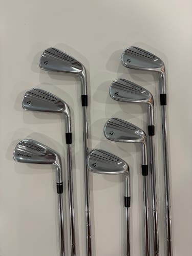 TaylorMade P-790 Right Handed Iron Set Stiff Flex (7 Clubs) #5 - #9, PW, GW (Used)