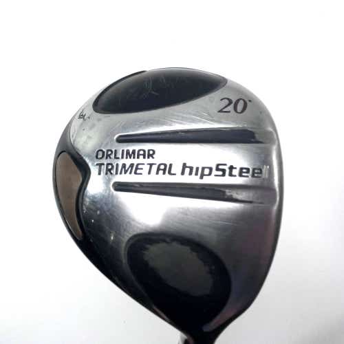 Orlimar Hipsteel 7 Fairway Wood 20* Grafalloy ProLite Stiff Graphite Mens RH