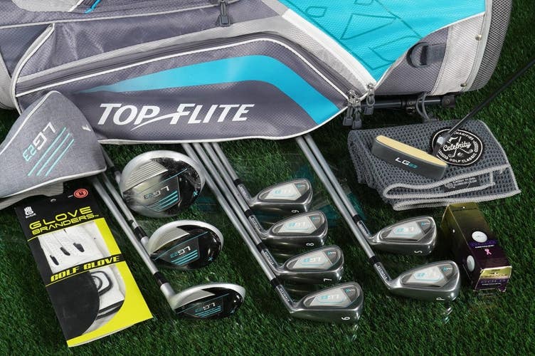 Women's 15pc. Tour X LG23 Golf Set RH Tip Flite Stand Bag & Accessories!