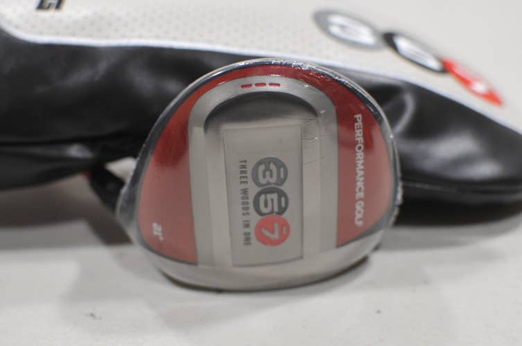 Performance Golf 357 7-21* Fairway Wood Regular Flex 60g RH Graphite New #228798