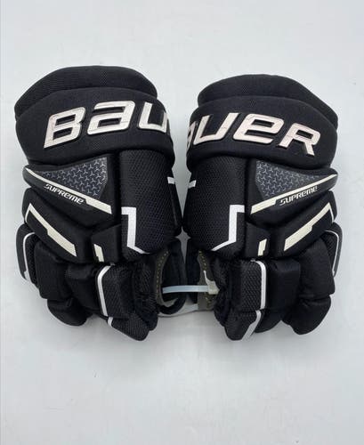 NEW Bauer Supreme Mach Gloves Black/White 9"