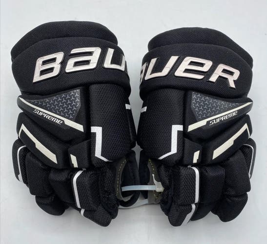 NEW Bauer Supreme Mach Gloves Black/White 9"