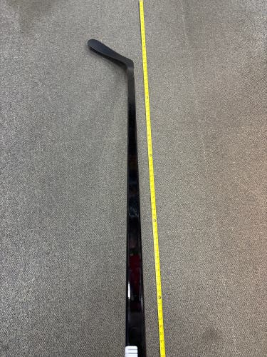 Junior All Black Left Hand Hockey Stick P92 55 Flex (New)