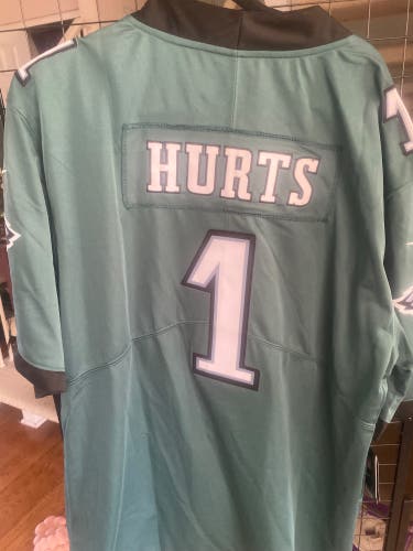 Green XXXL Men's Nike Jersey (New) Jalen Hurts