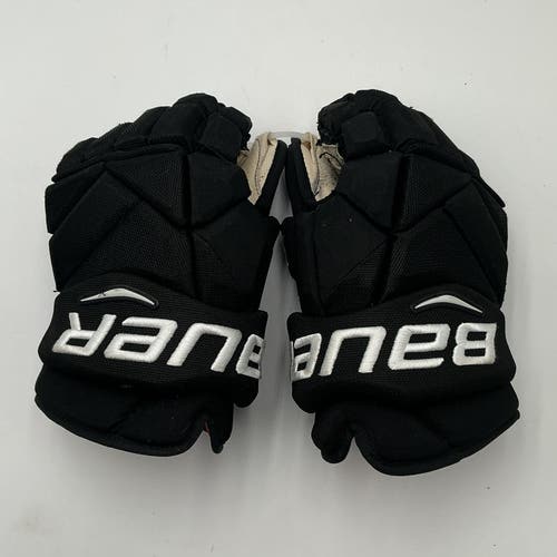 Game Used Seguin Black Senior Bauer Vapor 1X Pro Lite 14" Pro Stock Gloves Dallas Stars