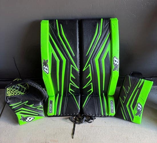 32" Brian's Iconik2 Regular Goalie Full Set (Used)